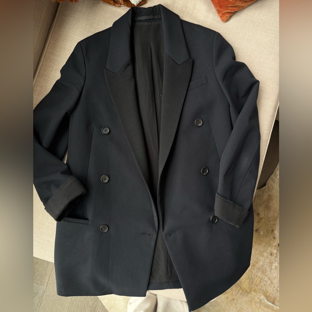 All Saints Classic Black Blazer